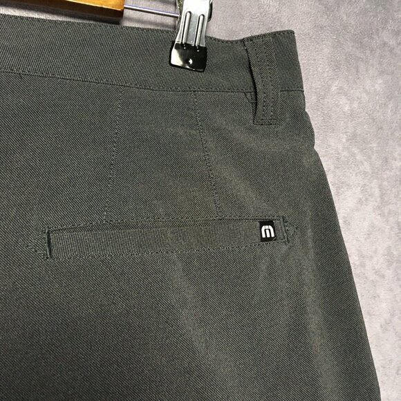 Travis Matthew Mens Golf Shorts size 32 Gray Flat Front Nylon Poly Stretch - Picture 5 of 12